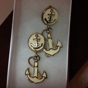 Vintage Anchor Earrings